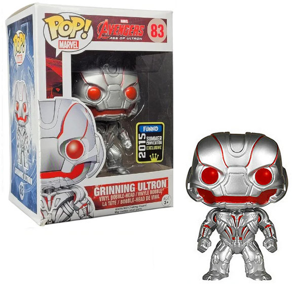 Grinning Ultron #83 - Avengers Age of Ultron Funko Pop! Marvel [2015 Summer Convention Exclusive]