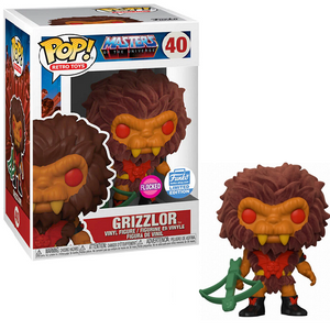 Grizzlor #40 - Masters Of Universe Funko Pop! Retro Toys [Flocked Funko Limited Edition]