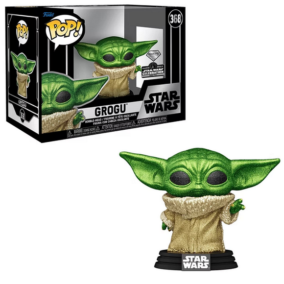 Grogu #368 - Star Wars Funko Pop! [Diamond Star Wars Celebration 2022 LE 5000]