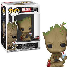 Groot #539 - Marvel Funko Pop! [Gamer] [GameStop Exclusive]