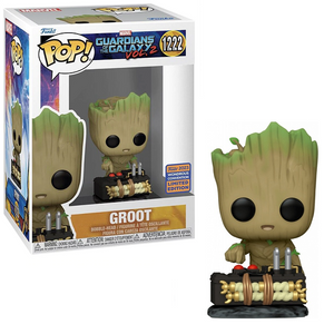 Funko Pop Marvel Guardians of the Galaxy 1222 - Groot EXCLUSIVE Wondrous  Convention 2023 (2e Tri. 2023)