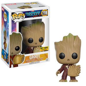 Groot #208 - Guardians Of The Galaxy 2 Funko Pop! [Hot Topic Exclusive]