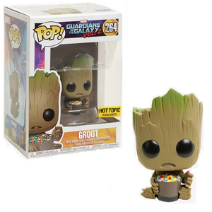 Groot #264 - Guardians Of The Galaxy 2 Funko Pop! [With Candy Bowl] [Hot Topic Exclusive]