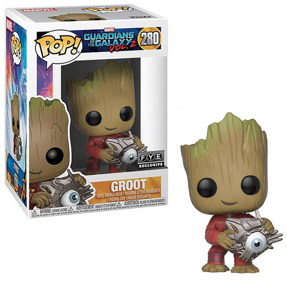 Groot #280 - Guardians Of The Galaxy 2 Funko Pop! [with Cyber Eye] [FYE Exclusive]