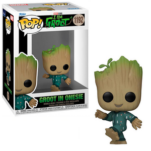 Funko Pop! Marvel: I am Groot - Groot in Onesie 1192 – Poptoons