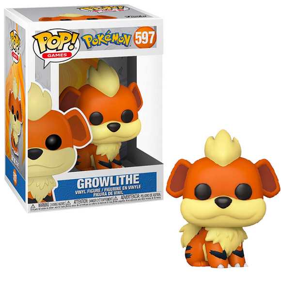 Growlithe #597 - Pokemon Funko Pop! Games