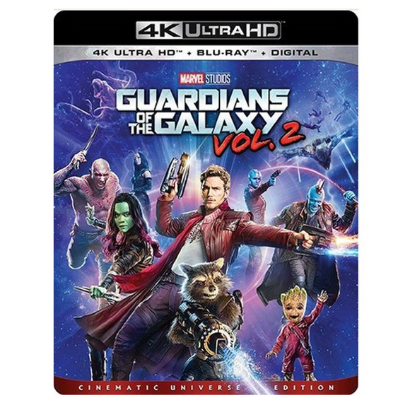 Guardians of the Galaxy Vol 2 [4K Ultra HD Blu-ray/Blu-ray] [2017]