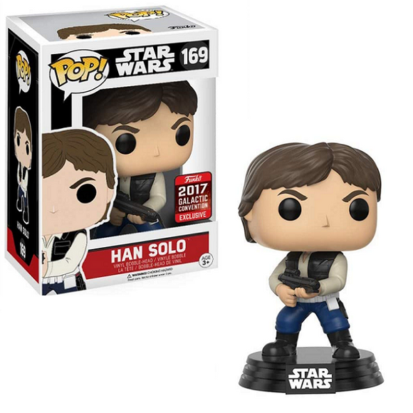 Han Solo #169 - Star Wars Funko Pop! [2017 Galactic Convention Exclusive]