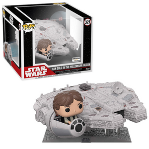 Han Solo in Millennium Falcon #321 - Star Wars Funko Pop! [Amazon Exclusive]