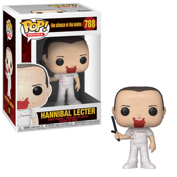 Hannibal Lecter #788 - Silence of the Lambs Pop! Movies [Bloody Holding Billy Club]