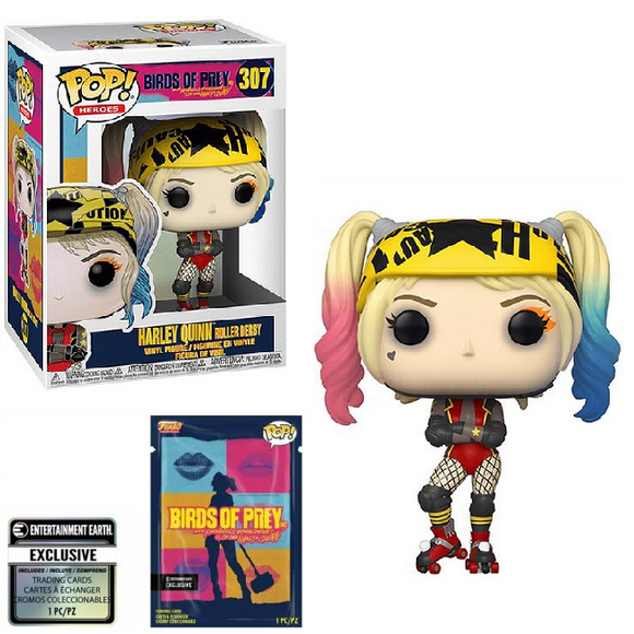 Harley Quinn Roller Derby #307 - Birds of Prey Funko Pop! Heroes [EE Exclusive]