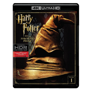 Harry Potter and the Sorcerers Stone [4K Ultra HD Blu-ray/Blu-ray] [2001]