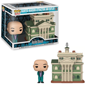 Haunted Mansion Attraction And Butler #19 - Disney Funko Pop! Town