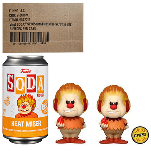 Heat Miser – The Year Without A Santa Claus Funko Soda [Factory Sealed Case (6) w/Chase] [International]