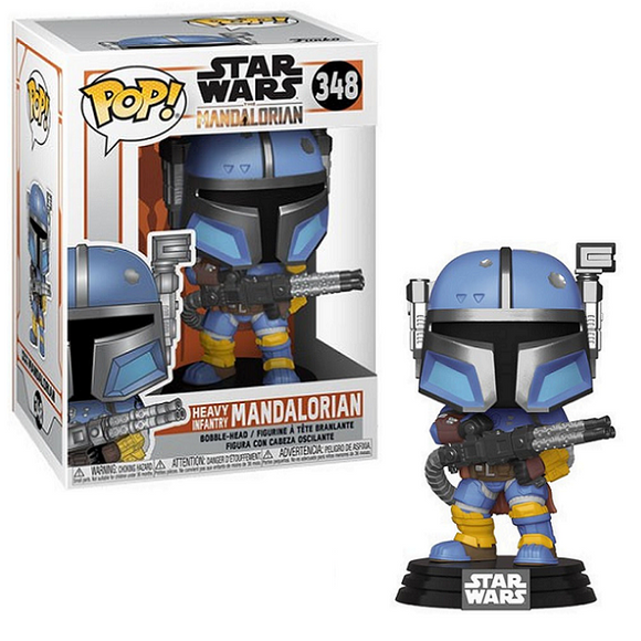 Heavy Infantry Mandalorian #348 - Star Wars The Mandalorian Funko Pop!