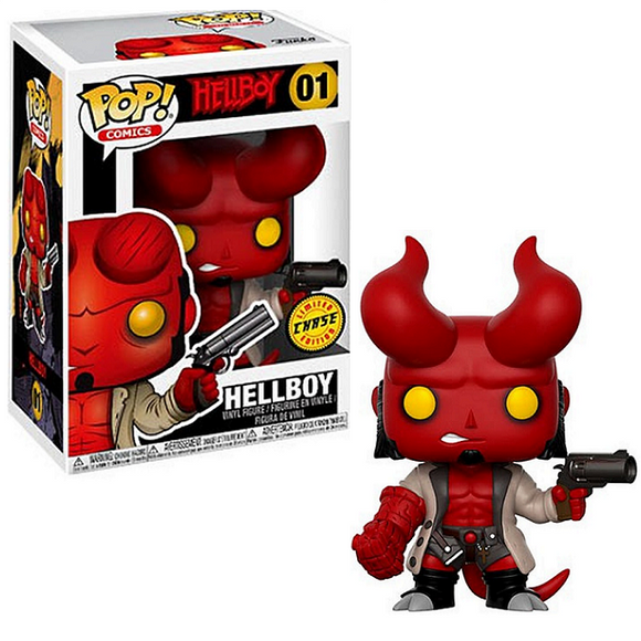 Hellboy #01 - Hellboy Funko Pop! Comics [Chase Version]