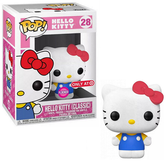 Hello Kitty #28 - Hello Kitty Funko Pop! [Classic] [Flocked Target Exclusive]