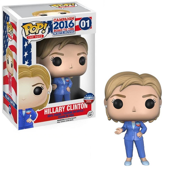 Hillary Clinton #01 - Campaign 2016 Funko Pop! The Vote
