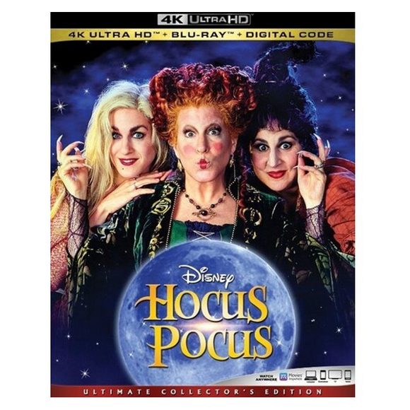 Hocus Pocus [4K Ultra HD Blu-ray Blu-ray] [1993]