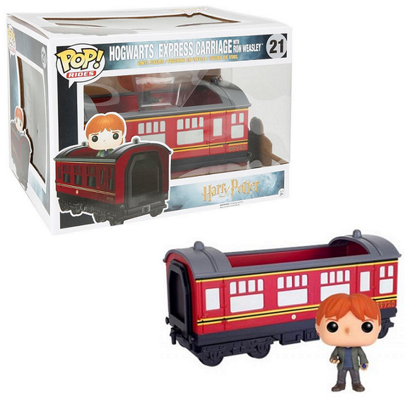 Hogwarts Express Carriage With Ron Weasley #21 - Harry Potter Funko Pop! Rides