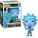Hologram Rick Clone $667 - Rick & Morty Funko Pop! Animation [GitD Funko Exclusive]