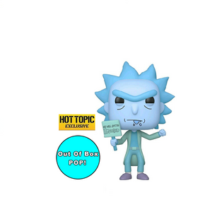 Hologram Rick Clone #666 - Rick And Morty Funko Pop! Animation [GITD Hot Topic Exclusive] [OOB]