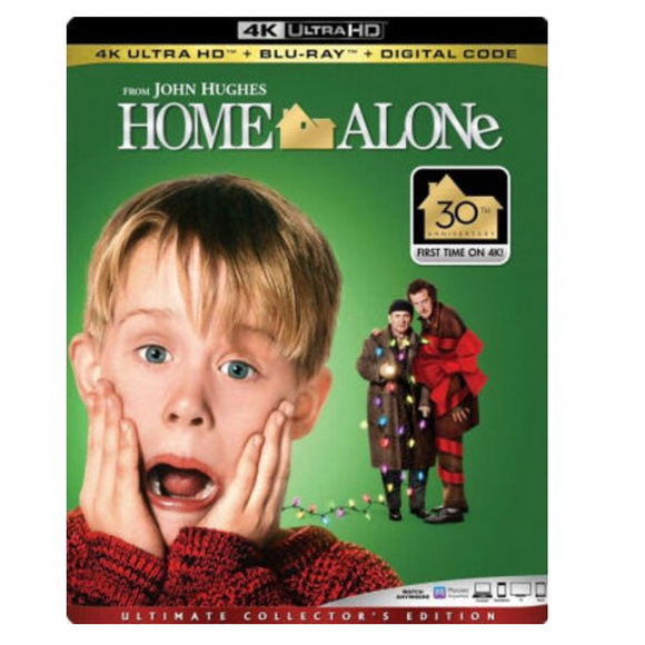 Home Alone [4K Ultra HD Blu-ray Blu-ray] [1990]