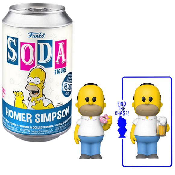 Homer Simpson – The Simpsons Funko Soda [With Chance Of Chase]