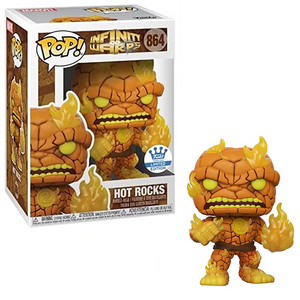 Hot Rocks #864 - Marvel Infinity Warps Funko Pop! [Funko Exclusive]