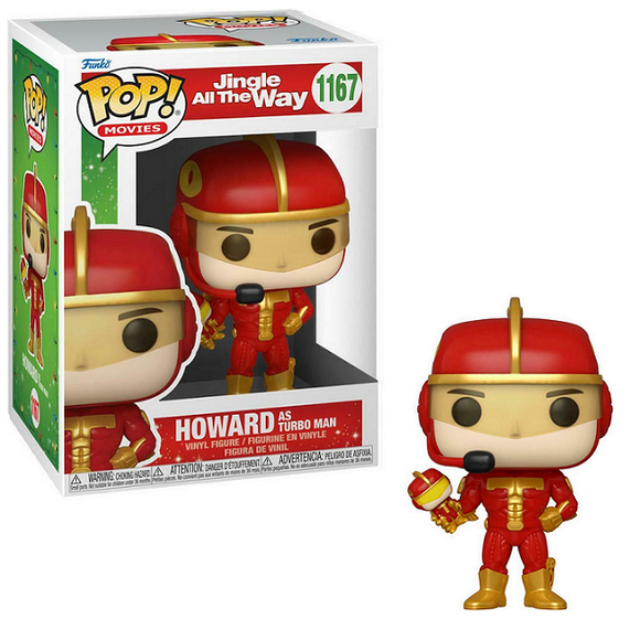 Howard as Turbo Man #1167 - Jingle All the Way Funko Pop! Movie