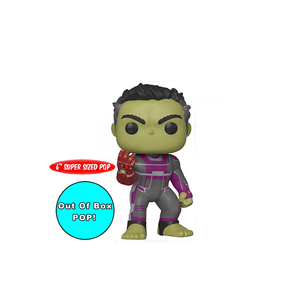 Hulk #478 – Avengers Endgame Funko Pop! [6-Inch] [OOB]