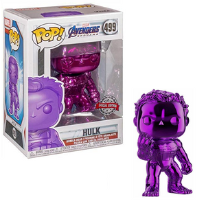 Hulk #499 – Avengers Endgame Funko Pop! [Purple Chrome Special Edition]