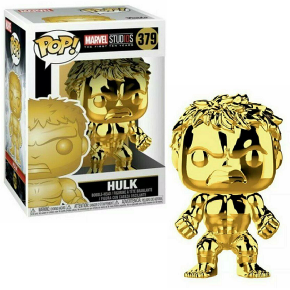 Hulk #379 - Marvel Studios Funko Pop! [Gold Chrome]