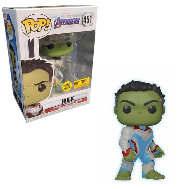 Hulk #451 - Avengers Endgame Funko Pop! [GITD Hot Topic Exclusive]