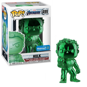 Hulk #499 - Avengers Endgame Funko Pop! [Green Chrome] [Walmart Exclusive]