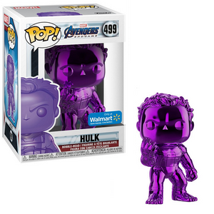 Hulk #499 - Avengers Endgame Funko Pop! [Purple Chrome] [Walmart Exclusive]