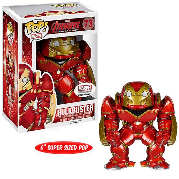Hulkbuster #73 - Age of Ultron Funko Pop! Marvel [6-Inch Marvel Exclusive]