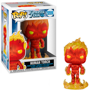 Human Torch #559 - Fantastic Four Funko Pop!