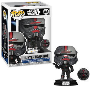 Hunter Kamino #446 – Star Wars The Bad Batch Funko Pop! [with Pin] Amazon Exclusive]