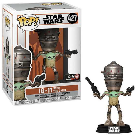 IG-11 with The Child #427 - The Mandalorian Funko Pop! [GameStop Exclusive]