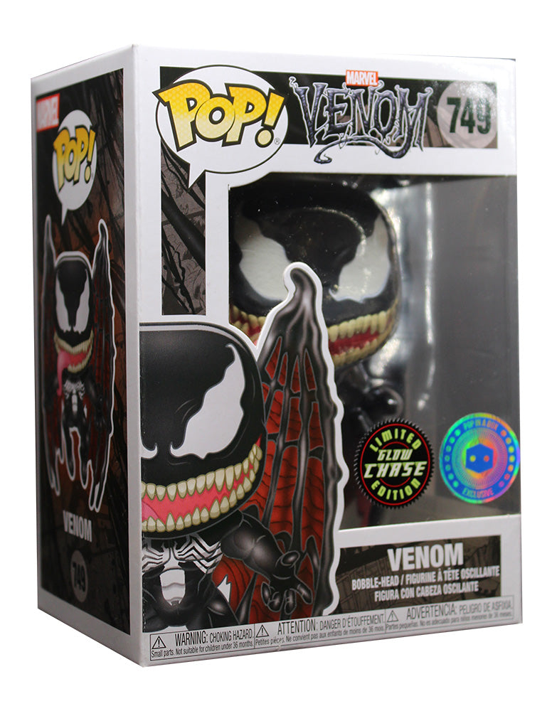 Funko Pop Free S/H Marvel Venom GITD shops Chase 749 PIAB Exclusive