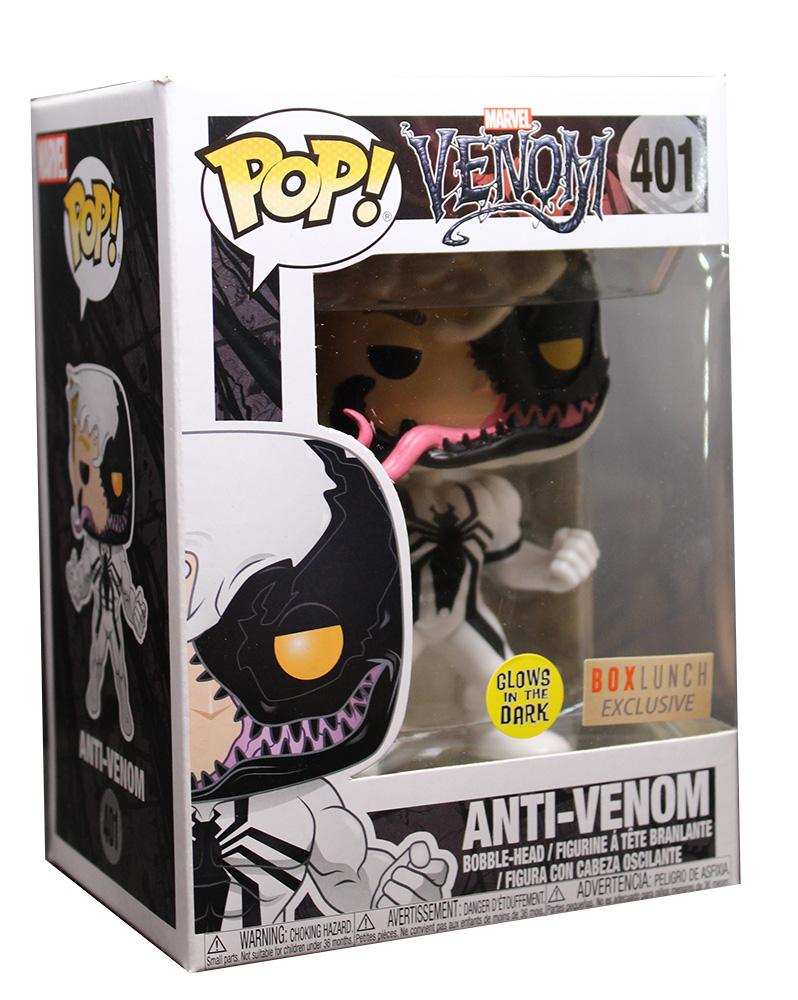 Funko Pop Anti Venom 401 Boxlunch fashion Glow GITD