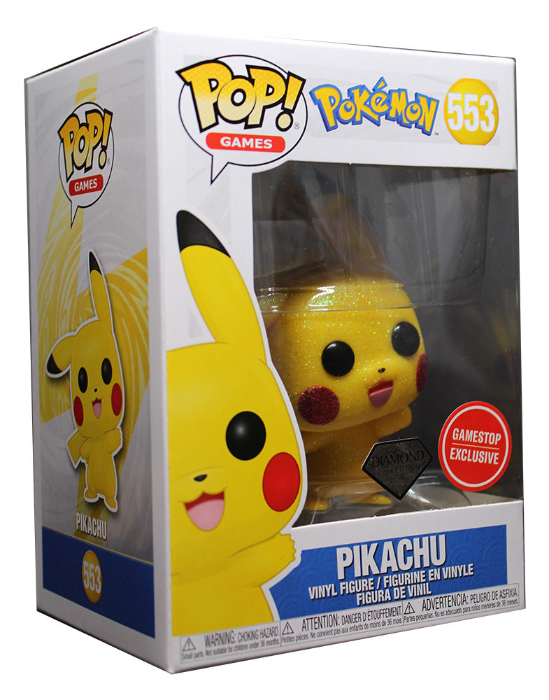 Pikachu #553 – Pokemon Funko Pop! Games [Diamond GameStop