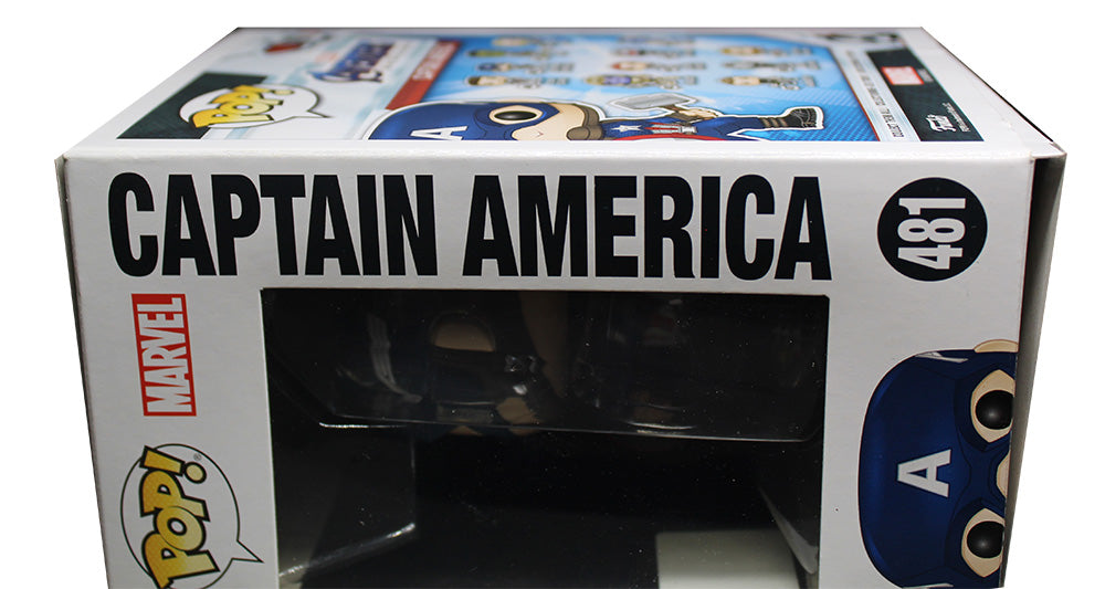 Pop Marvel Collector Corps Funko Pop Captain America 481 Funko Pop