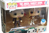 The Joker / Harley Quinn – Suicide Squad Funko Pop! Heroes [Metallic FYE Exclusive] [Minor Box Damage]
