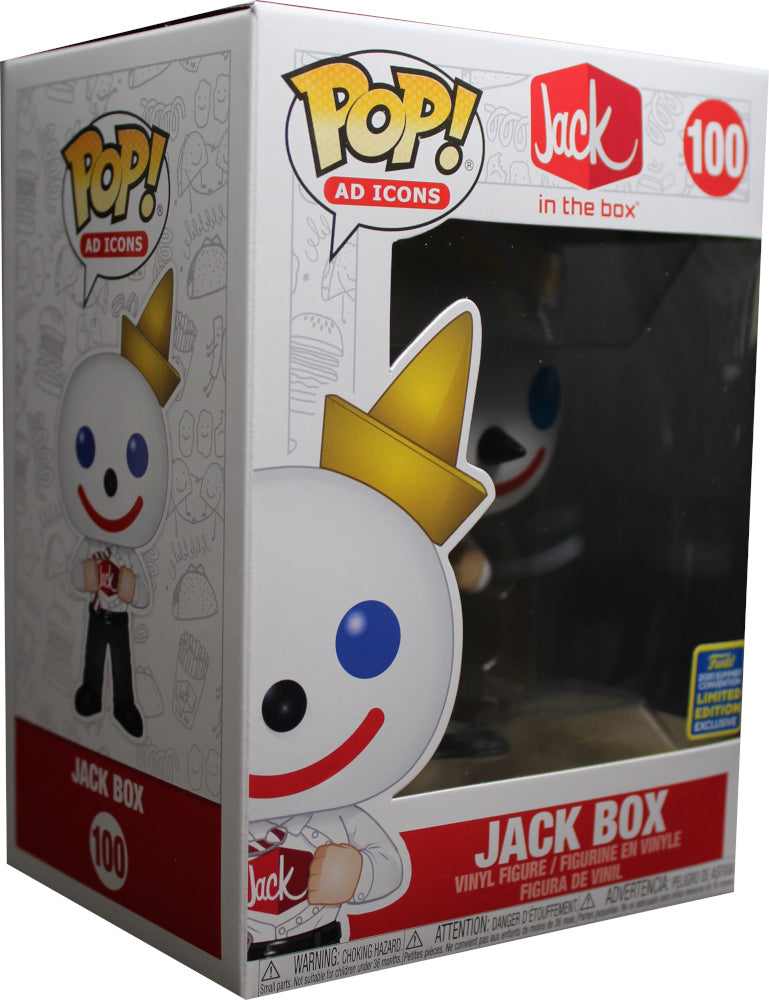 Funko Pop! Ad Icons #100 Jack in The Box (2020 Summer Convention Exclusive)