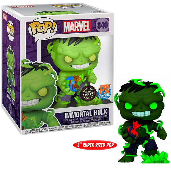 Immortal Hulk #840 – Marvel Funko Pop! [6-Inch Gitd Chase PX Exclusive]