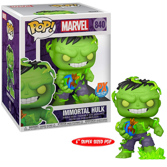 Funko Pop! Super Marvel Heroes Immortal Hulk 6-Inch PX Exclusive