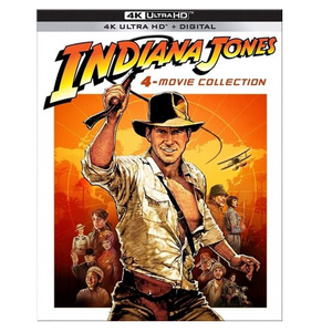 Indiana Jones 4-Movie Collection [4K Ultra HD Blu-ray] [No Digital Copy]