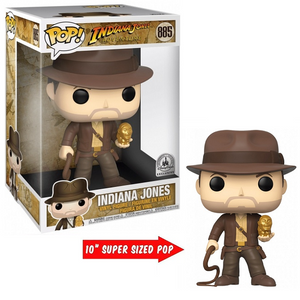 Indiana Jones #885 - Indiana Jones Funko Pop! [10-Inch Disney Park Exclusive]